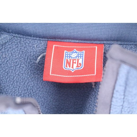 Seattle Seahawks NFL Sweater Mens XXL Fleece Outdoor Pullover 1/4 Zip Y2K - Picture 5 of 9